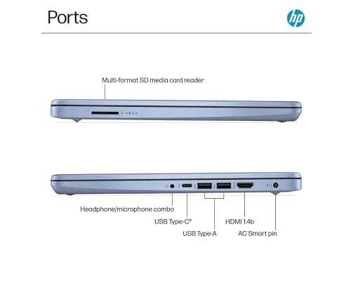 14 Laptop Computer Laptop 14-dq6011dx - 14'' N150 16GB DDR4 128GB UFS + 256GB MSD Card