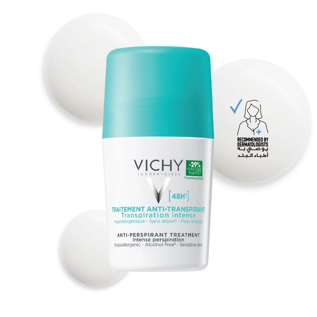 Vichy Homme 48Hr Anti-Perspirant Deodorant - Antiperspirant 50 gram