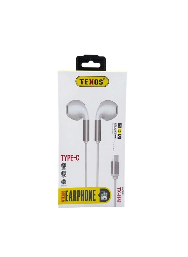 TEXOS TX-H41 Wired Earbud