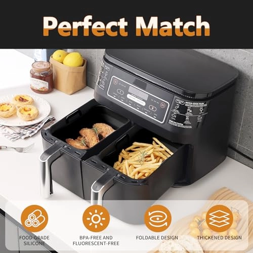 Air Fryer Silicone Liner - Silicone 2-Pack