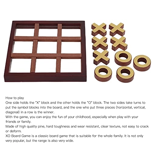 XO Wooden Board Game - 18m+ 2 pieces
