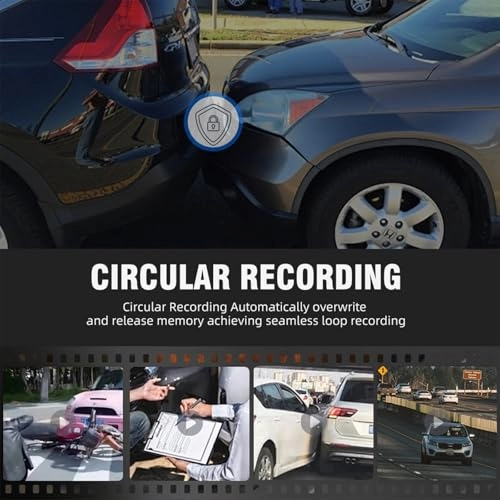 3 Channel Mirror Dash Cam - 4K