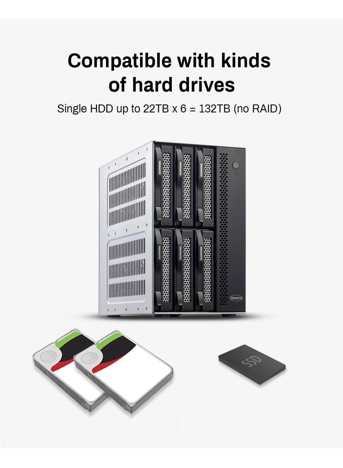 D6-320 - USB 3.2 Gen2 10Gbps SATA 3.5" and 2.5"