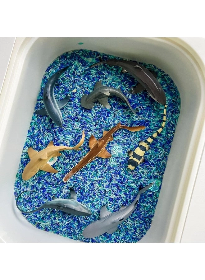 Shark Toys Figurines 8 pcs