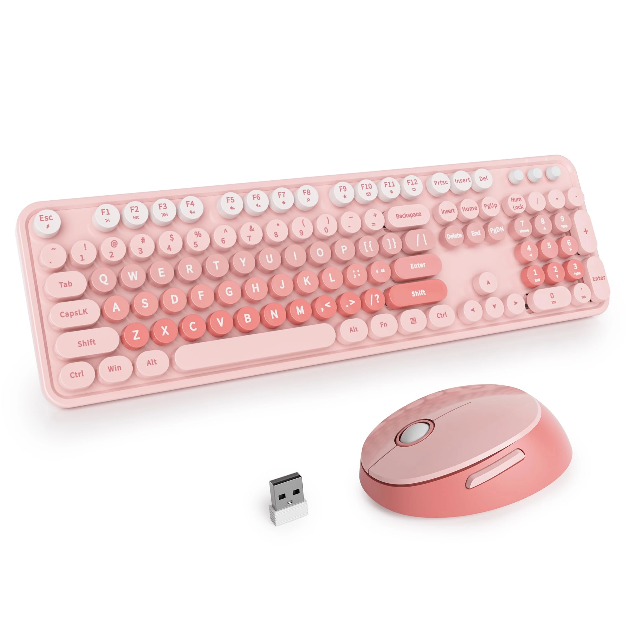 SOLIDEE Wireless Keyboard & Mouse Set - US Wireless