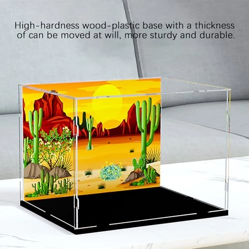 Acrylic Display Case - 75353 Dust-Proof 31 x 25 x 23 cm