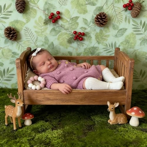 LOULOU Reborn Baby Doll - 20 Inch Soft Cloth Body & Vinyl Limbs Sleeping Ages 3+