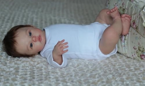 Reborn Baby Doll - 19 Inch Silicone Girl Ages 3+