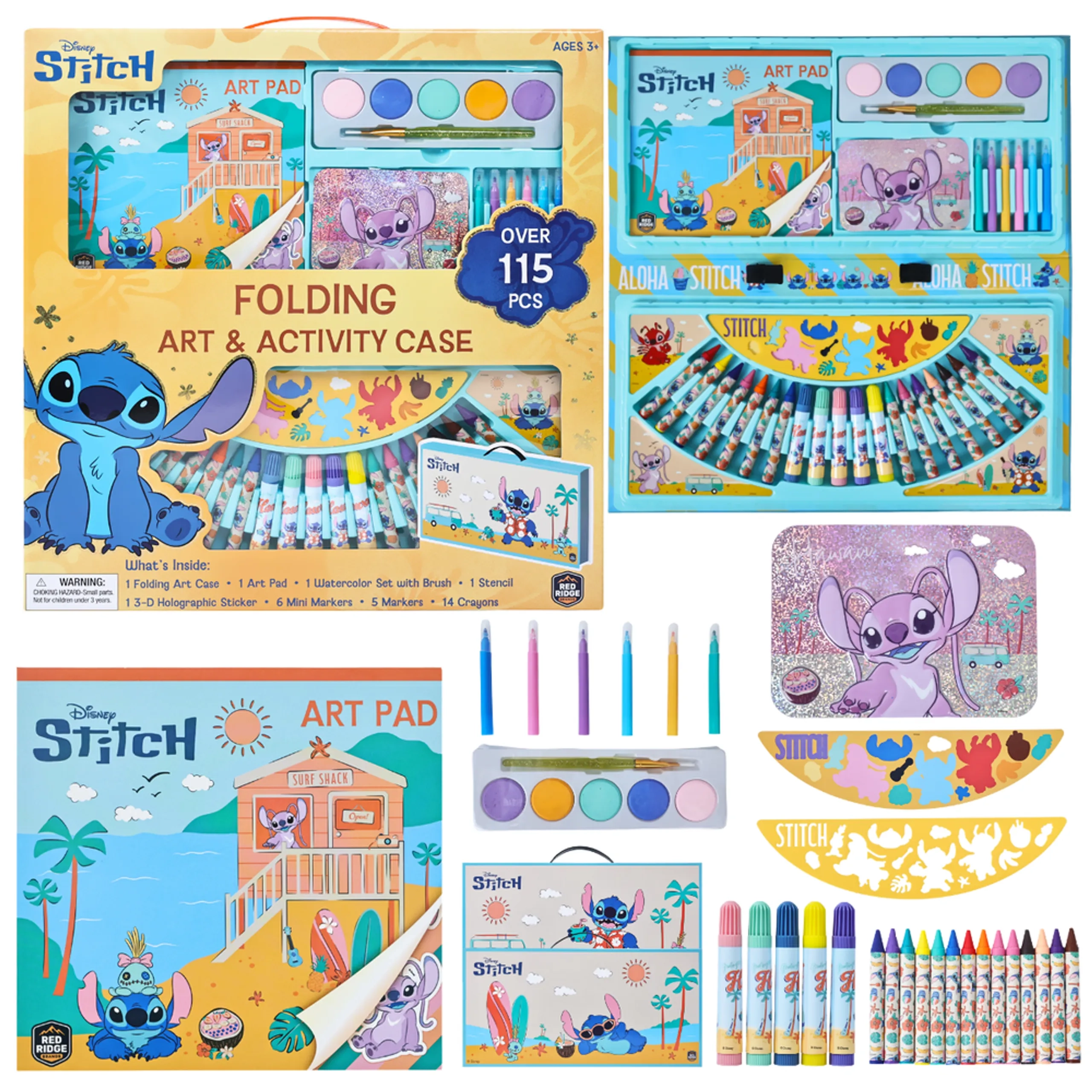 Stitch Folding Art & Activity Case - 3+ years