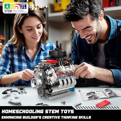 Technik V8 Engine (10171) - LSX454 Petrol