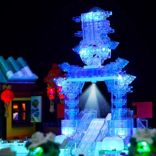 LED Light kit for LEGO New Year on Ice 80109