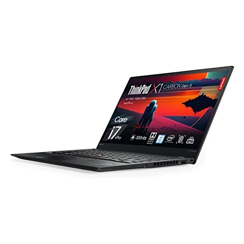 (Renewed) ThinkPad X1 Carbon Gen 5 - 14'' Core i7-6600U 8GB DDR4 512GB SSD