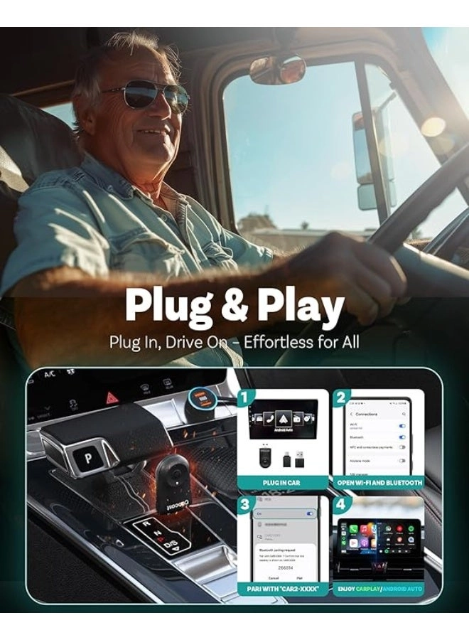 Mini 2025 - Wireless CarPlay Android Auto USB