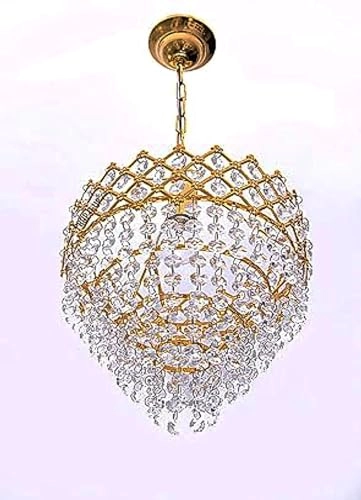 6652_250mm - Chandelier Gold
