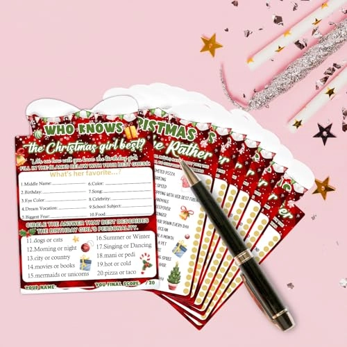 Who Knows The Christmas Girl - 20 piece(s)