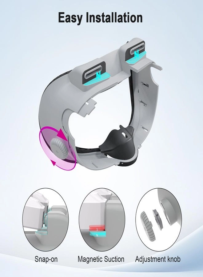 Face Pad Cooling Fan - Meta Quest 3 Air Circulation