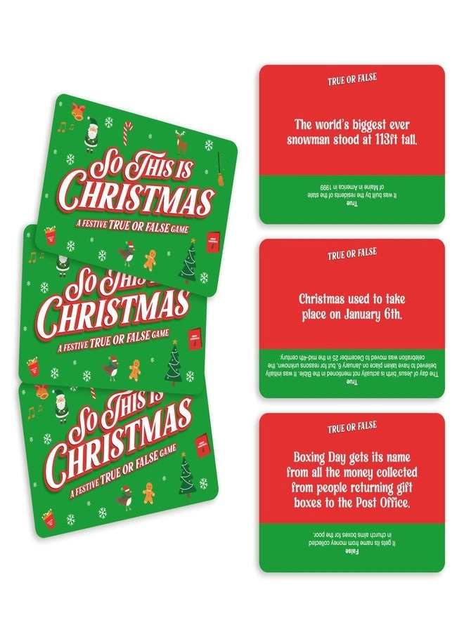 So This is Christmas True or False Game