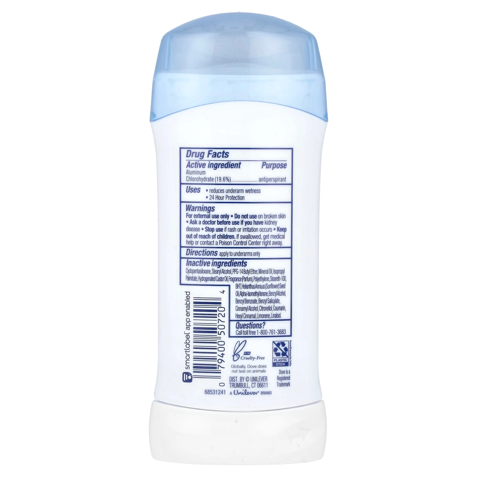 Invisible Solid Antiperspirant - Original Clean 2.6 oz