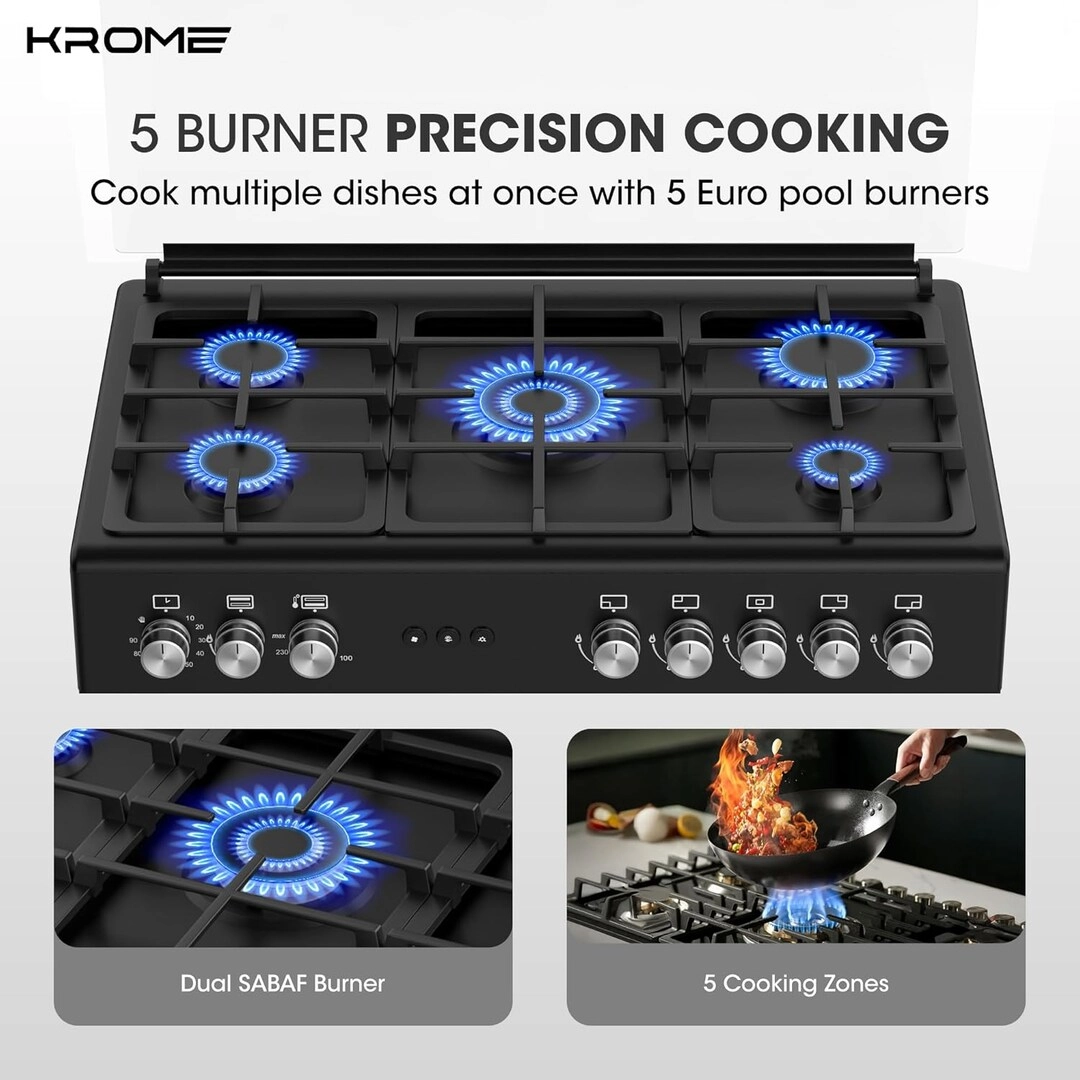 KR-CR9062FEB GAS Cooker