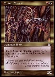 Wizards of the Coast Spined Sliver