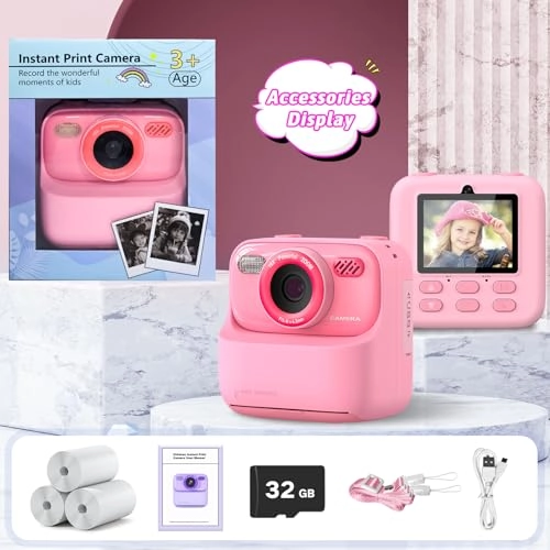 Instant Print Camera - 32GB White