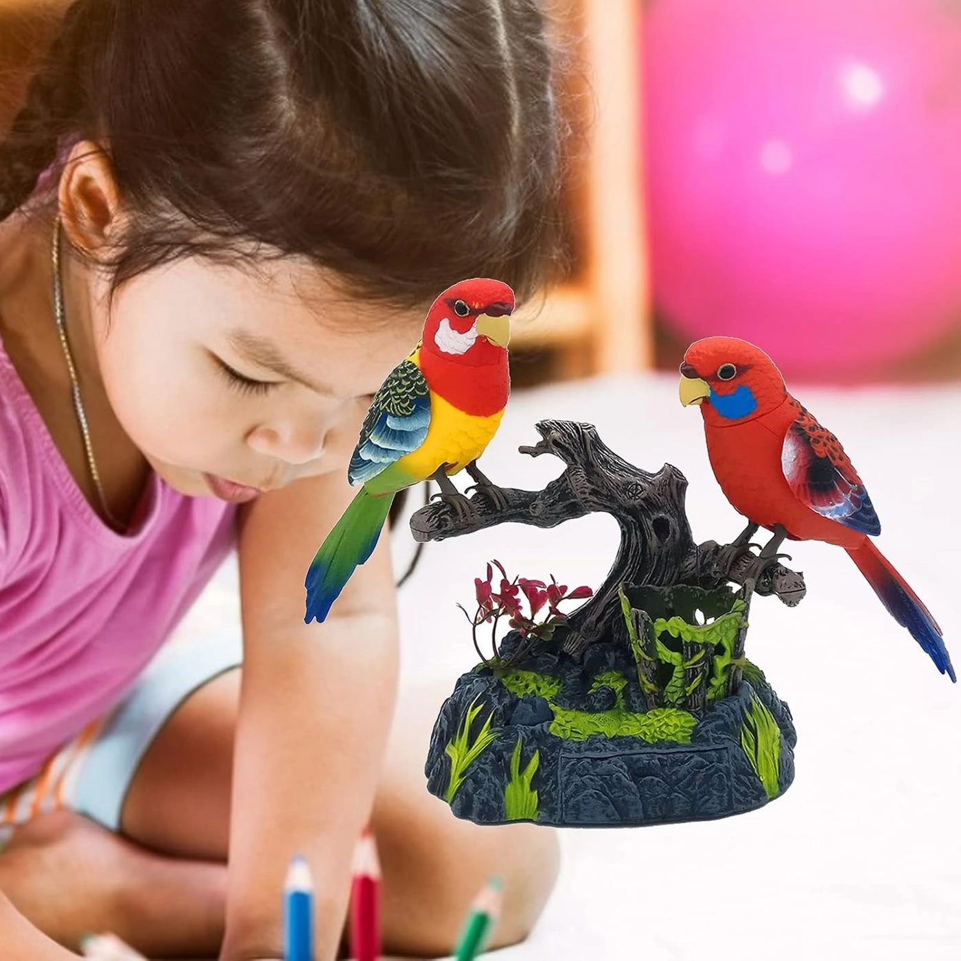 klarako Singing Chirping Birds Musical Toy