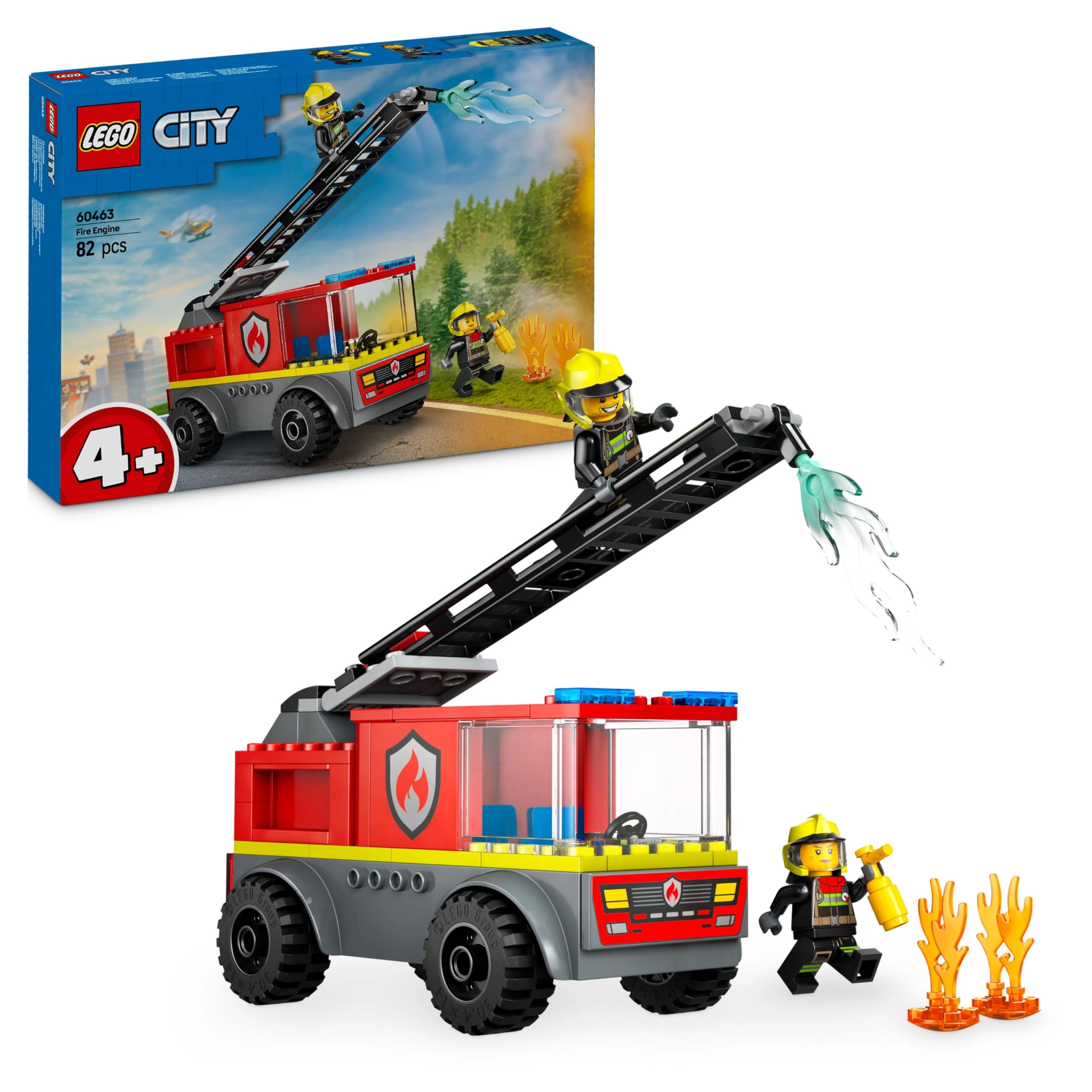 LEGO City Fire Engine (60463) - 4+ multicolor