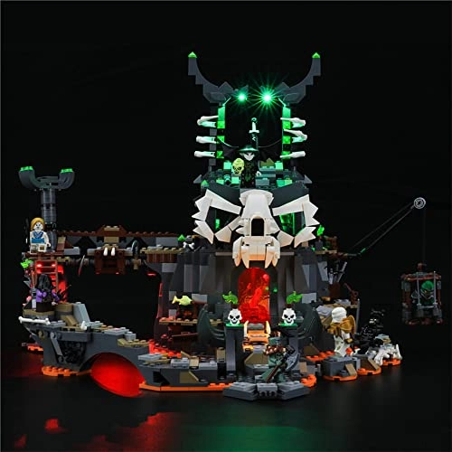 LED Lighting Kit for LEGO Ninjago Skull Sorcerer's Dungeons 71722