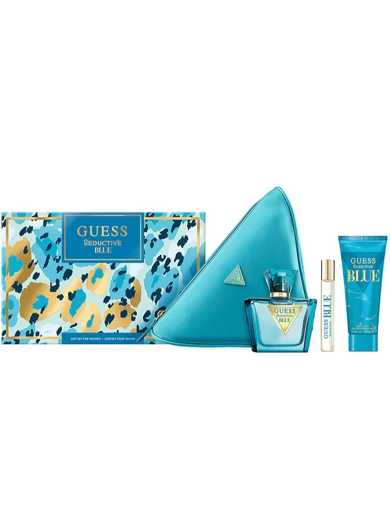 GUESS Seductive Blue Coffret Pour Femme - Eau de Toilette