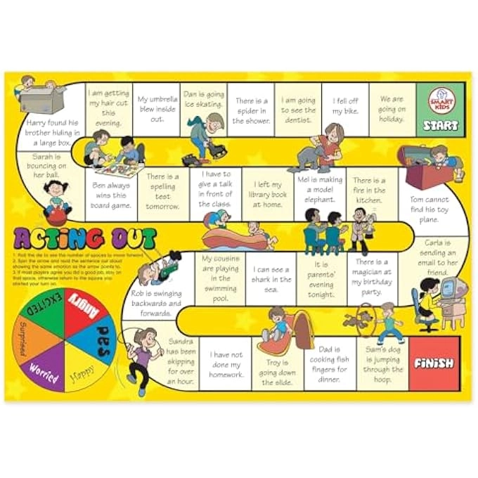 Social Skills Board Games - 6 pieces