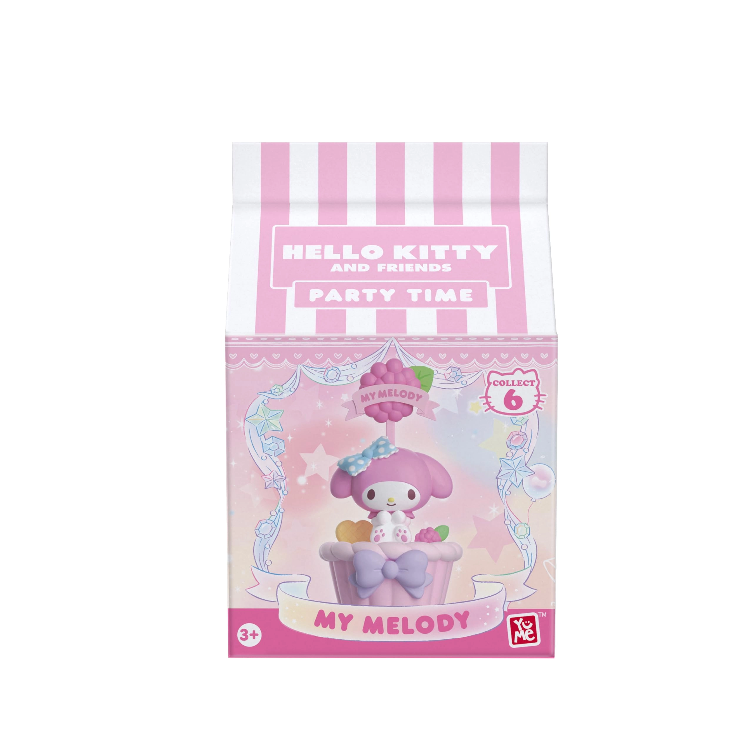 My Melody Party Time Memo Stand - 1.0 count