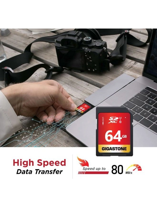 SDXC Memory Card - 64GB Pack