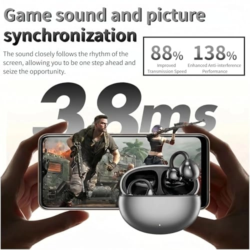 Open Ear Clip Wireless Headphone