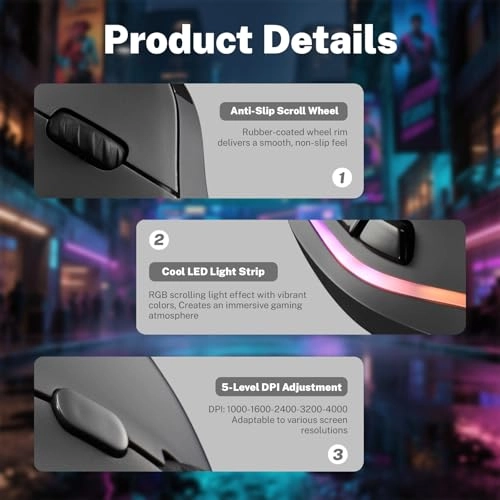 F13 Optical Gaming Mouse - Bluetooth