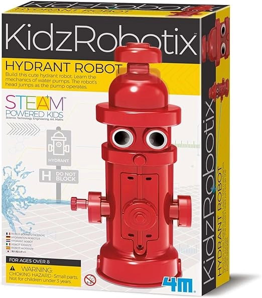Funcenter Kidz Robotix Hydrant Robot Mechanics - 8 years+