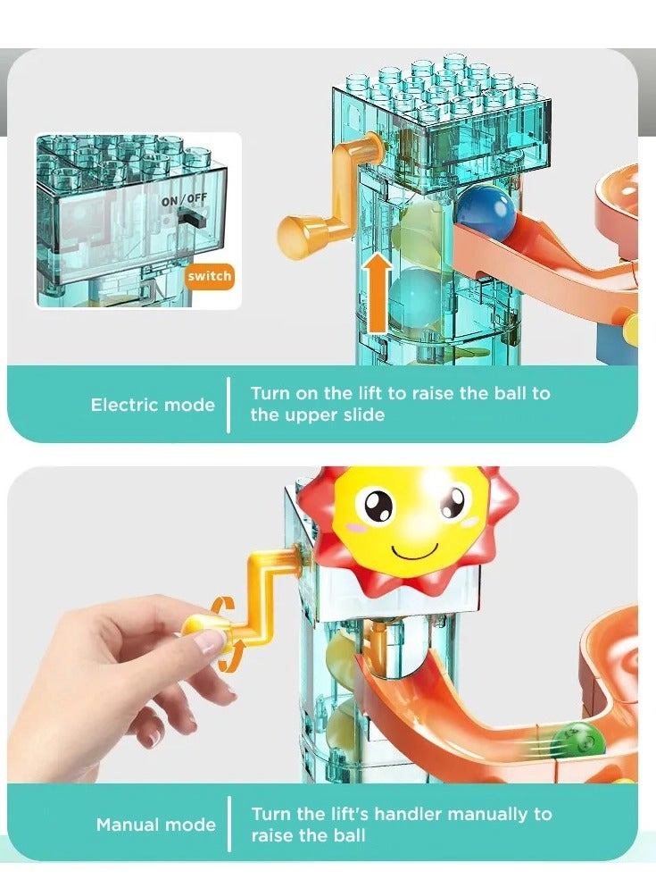 Marble Run Roof Slide - 255 pcs