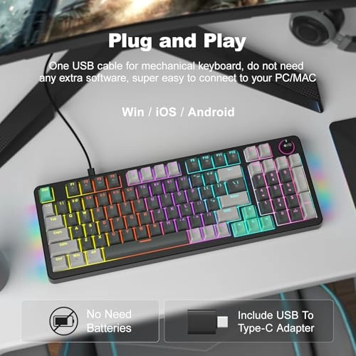AK-96 - 96-Key Layout USB-A