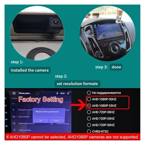 Reversing Camera - Night vision 1080p*720p