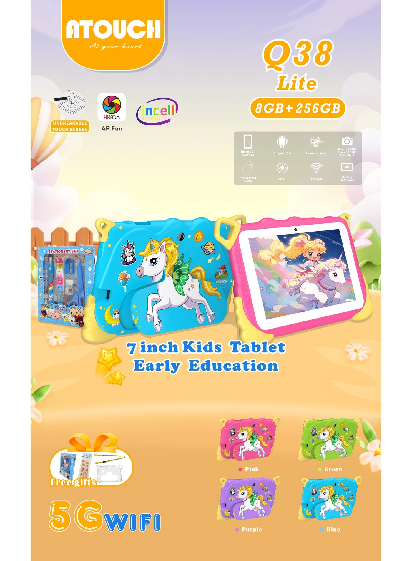 KC65 - 8GB 7in 256GB