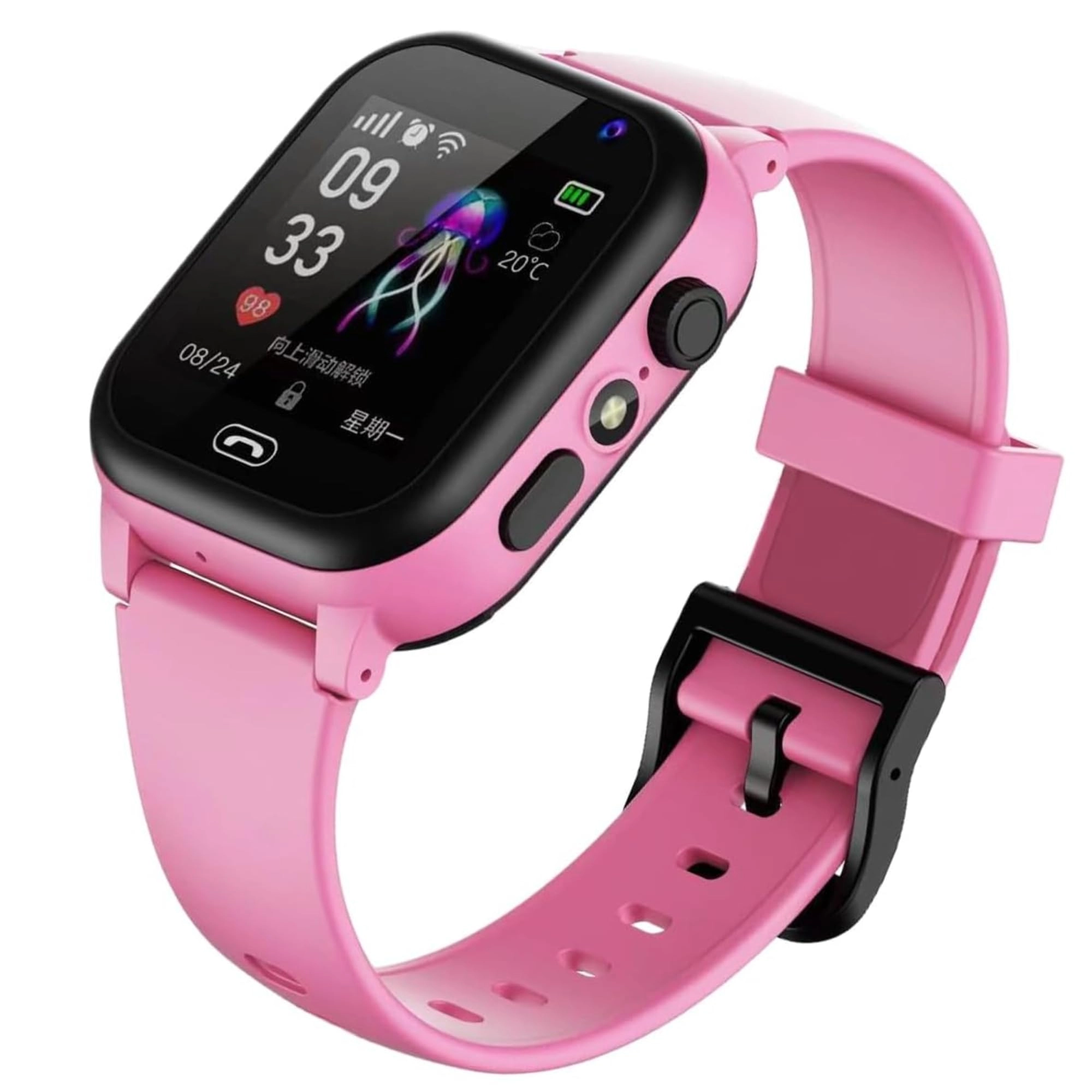 ELYVANCE Kids Smart Watch Plastic GSM