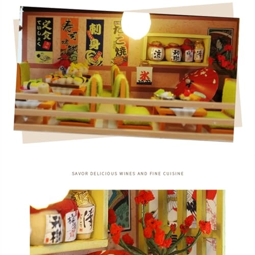 Gibbon Sushi Shop - Vintage Japanese