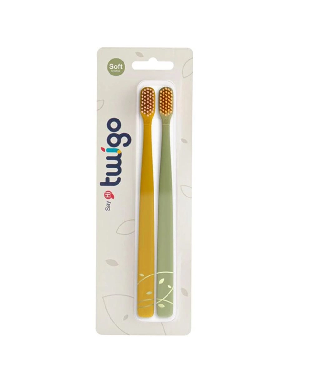 Twigo Toothbrush - Adults 2-Piece Pack