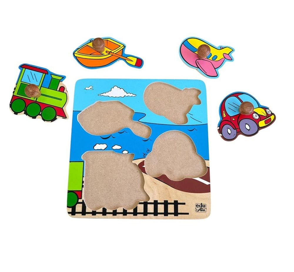 Big Knob Puzzle - Things That Go - Suitable for 18 months & above