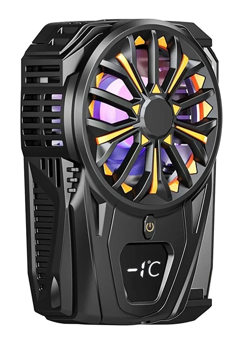 Gravity Semiconductor Phone Cooler - Finger Grip Rechargeable Battery