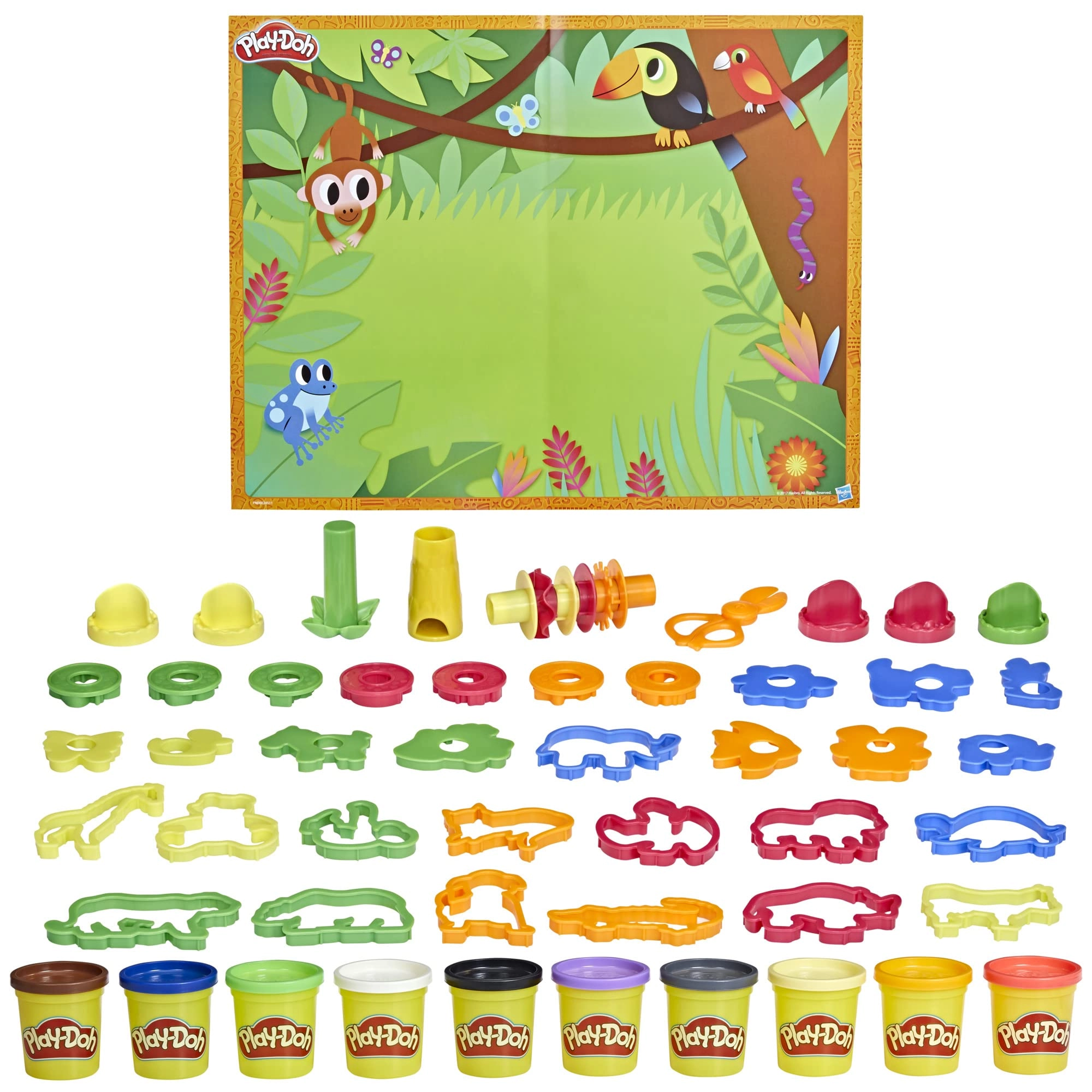 Play-Doh Animal Adventure Set - 3+ years 45 pcs