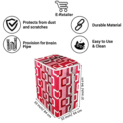 Polyester Top Load Washing Machine Cover - Suitable for 5kg to 7.5kg