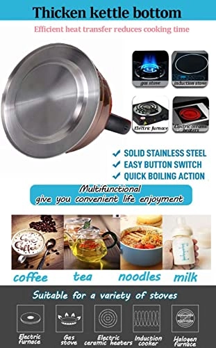 Stovetop Induction Whistling Kettle - 5L