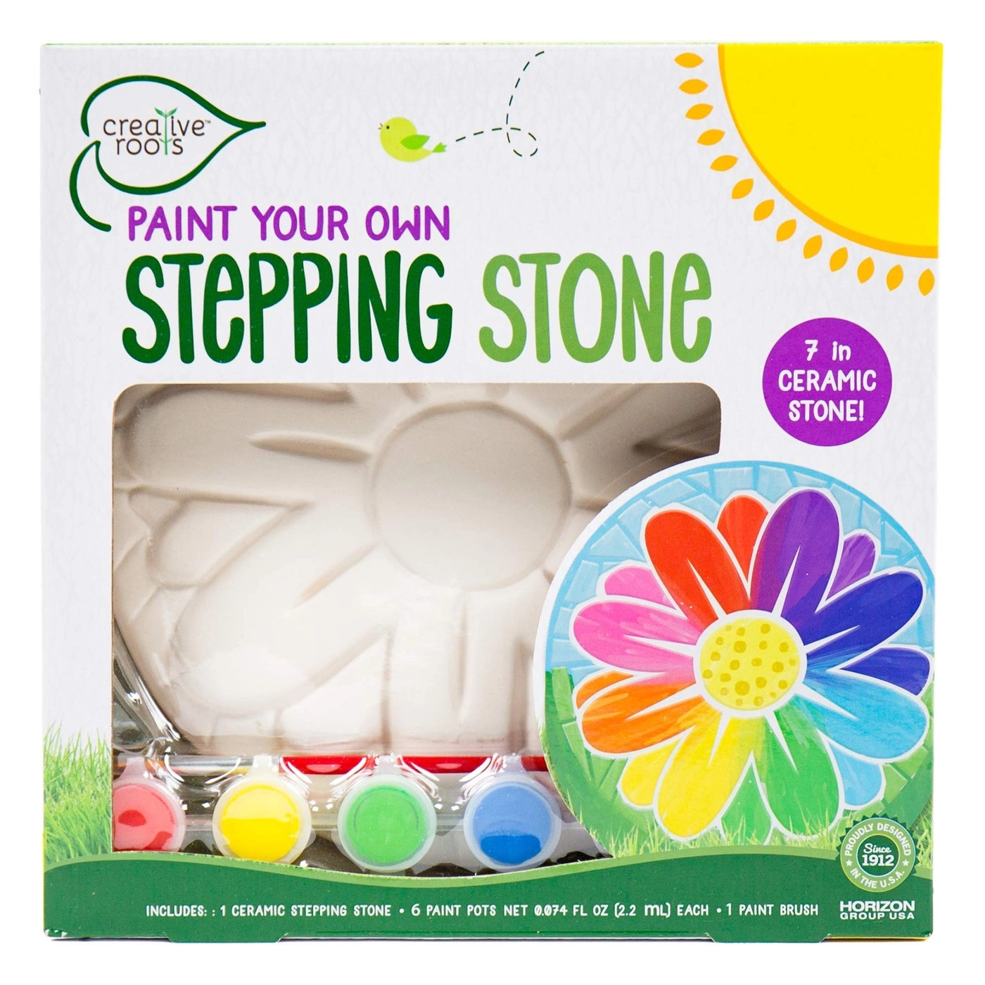 Mosaic Flower Garden Stepping Stone Kit