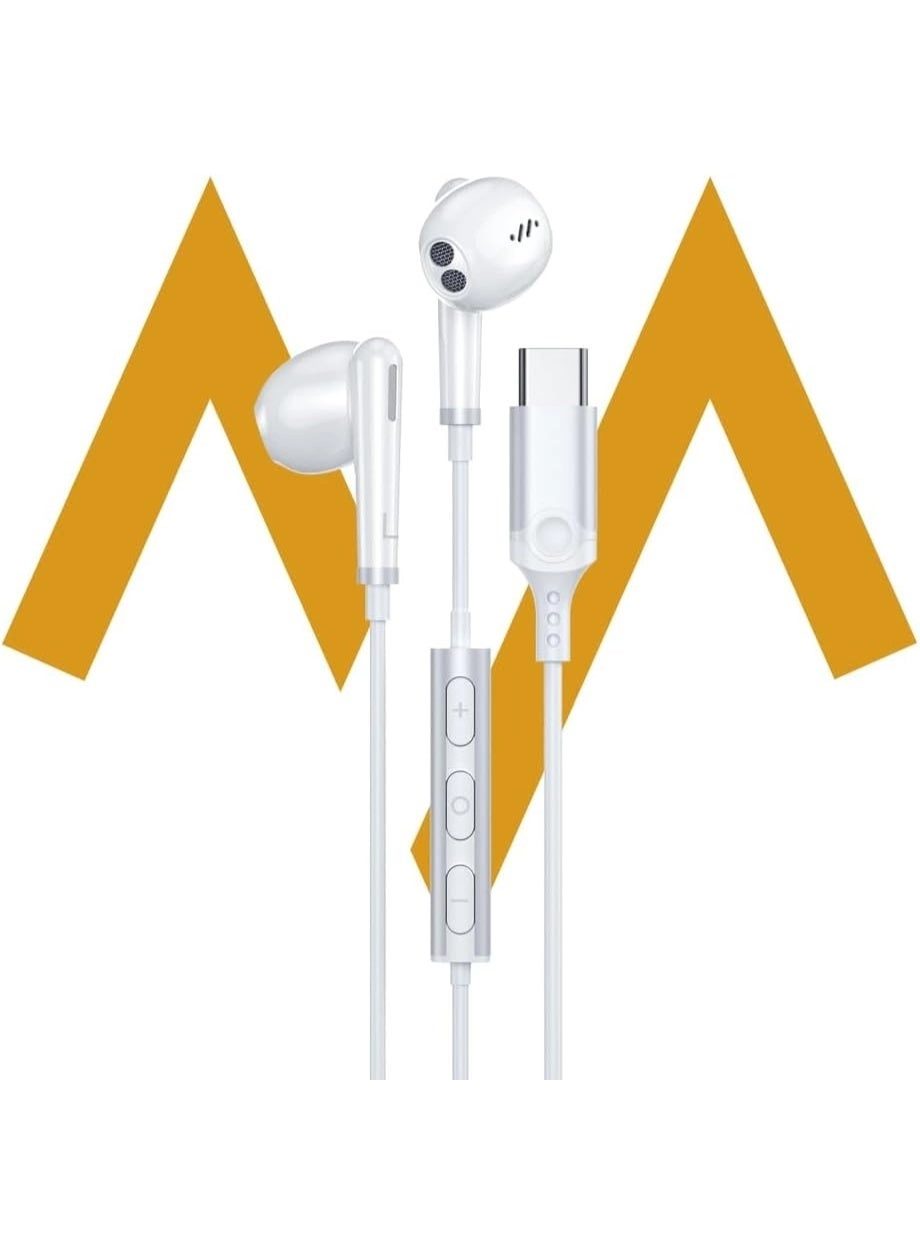 Type C Earphones Wired Earphone