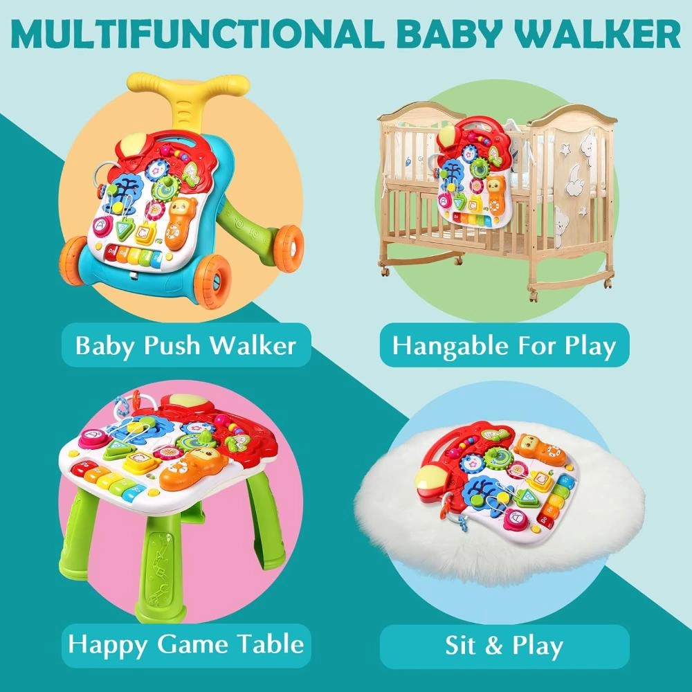 5-In-1 Baby Musical Activity Stroller & Play Table - suitable for 9+ months